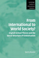 Book cover of: From International to World Society?. By: Barry Buzan