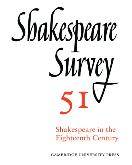 Book cover of: Shakespeare Survey. By: Stanley Wells