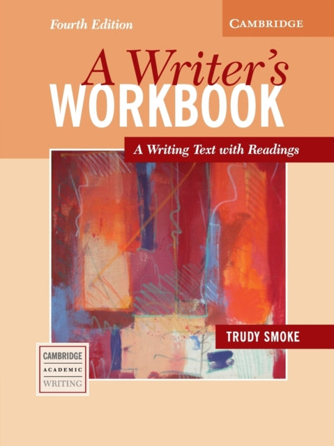Book cover of: Writer's Workbook. By: Trudy Smoke