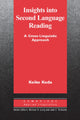 Book cover of: Insights into Second Language Reading