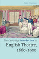 Book cover of: Cambridge Introduction to English Theatre, 1660-1900. By: Peter Thomson