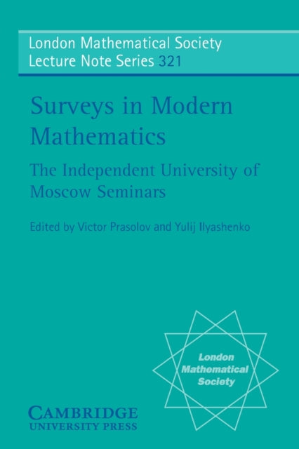 Book cover of: Surveys in Modern Mathematics