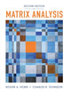 Book cover of: Matrix Analysis. By: Roger A Horn