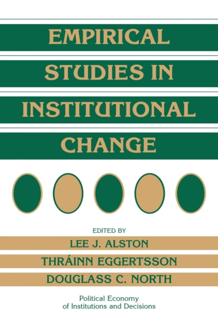 Book cover of: Empirical Studies in Institutional Change