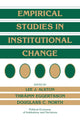 Book cover of: Empirical Studies in Institutional Change
