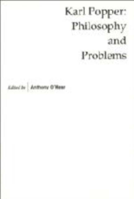 Book cover of: Karl Popper. By: Anthony O'Hear