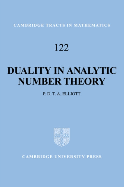 Book cover of: Duality in Analytic Number Theory