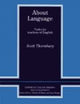 Book cover of: About Language