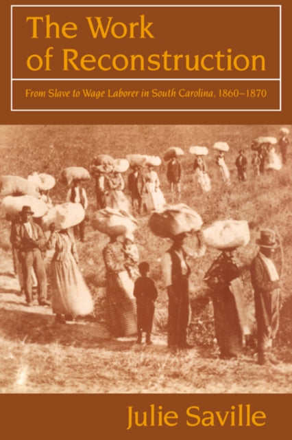 Book cover of: Work of Reconstruction. By: Julie Saville