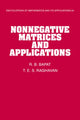 Book cover of: Nonnegative Matrices and Applications