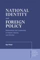 Book cover of: National Identity and Foreign Policy