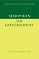 Book cover of: Xenophon on Government. By: Xenophon