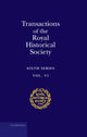 Book cover of: Transactions of the Royal Historical Society: Volume 6. By: Royal Historical Society