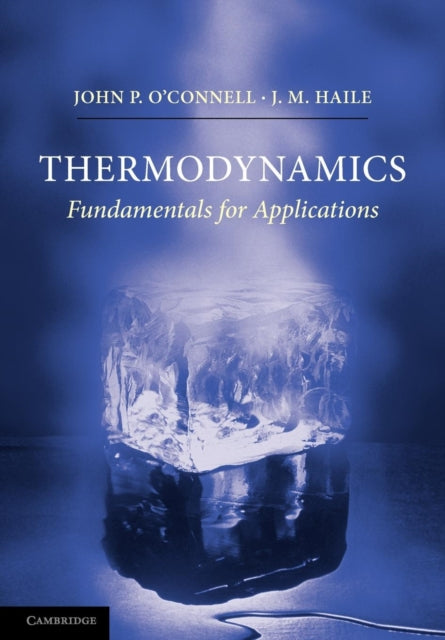 Book cover of: Thermodynamics. By: John P. O'Connell