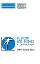 Book cover of: Persons and Bodies. By: Lynne Rudder Baker