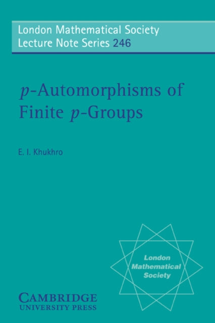 Book cover of: p-Automorphisms of Finite p-Groups
