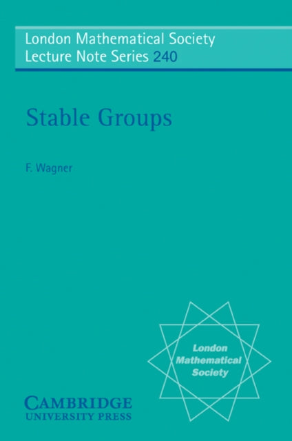 Book cover of: Stable Groups