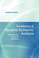 Book cover of: Foundations of Dynamic Economic Analysis. By: Michael R. Caputo