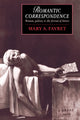 Book cover of: Romantic Correspondence. By: Mary A. Favret