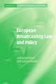 Book cover of: European Broadcasting Law and Policy. By: Jackie Harrison