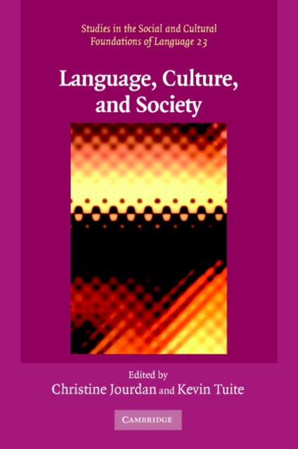 Book cover of: Language, Culture, and Society