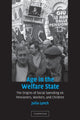 Book cover of: Age in the Welfare State. By: Julia Lynch
