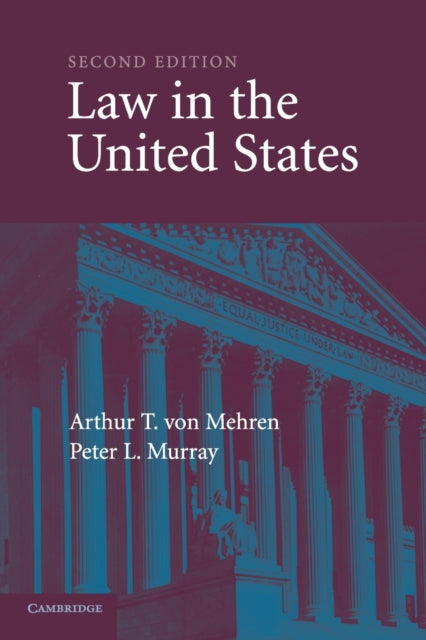 Book cover of: Law in the United States. By: Arthur Taylor von Mehren