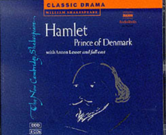 Book cover of: Hamlet, Prince of Denmark 4 Audio CD Set. By: William Shakespeare
