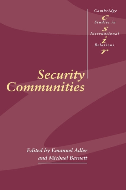 Book cover of: Security Communities