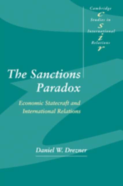 Book cover of: Sanctions Paradox. By: Daniel W. Drezner