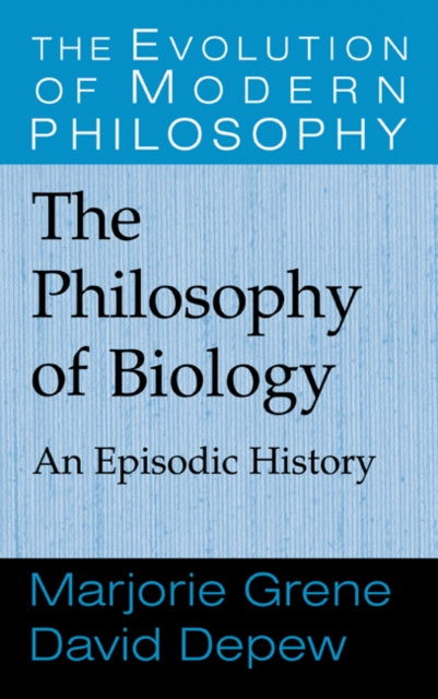 Book cover of: Philosophy of Biology. By: Marjorie Grene