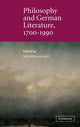 Book cover of: Philosophy and German Literature, 1700–1990. By: Nicholas Saul
