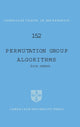Book cover of: Permutation Group Algorithms. By: Ákos Seress