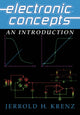 Book cover of: Electronic Concepts. By: Jerrold H. Krenz