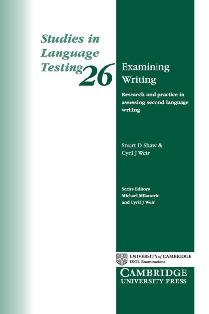 Book cover of: Examining Writing. By: Stuart D. Shaw