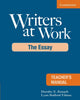 Book cover of: Writers at Work Teacher's Manual. By: Dorothy E. Zemach