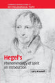 Book cover of: Hegel's 'Phenomenology of Spirit'. By: Lawrence Krasnoff, Larry Krasnoff