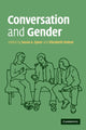 Book cover of: Conversation and Gender. By: Susan A. Speer