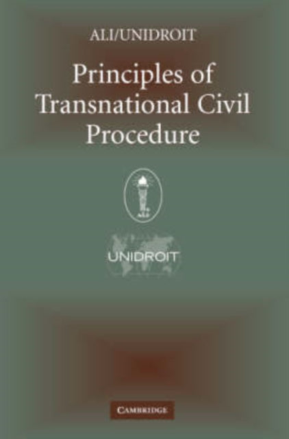 Book cover of: Principles of Transnational Civil Procedure. By: American Law Institute Staff