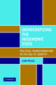 Book cover of: Democratizing the Hegemonic State. By: Ilan Peleg