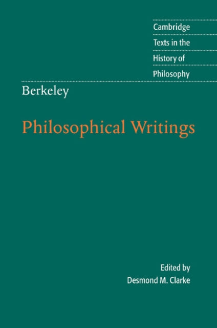 Book cover of: Berkeley: Philosophical Writings. By: Desmond M. Clarke