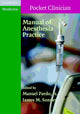 Book cover of: Manual of Anesthesia Practice