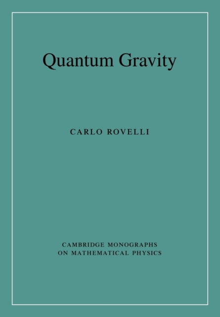 Book cover of: Quantum Gravity. By: Carlo Rovelli