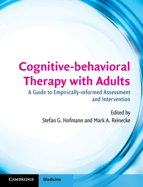 Book cover of: Cognitive-behavioral Therapy with Adults. By: Stefan G. Hofmann