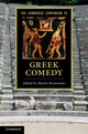 Book cover of: Cambridge Companion to Greek Comedy. By: Martin Revermann