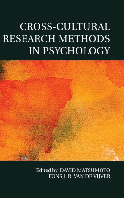 Book cover of: Cross-Cultural Research Methods in Psychology. By: David Ricky Matsumoto