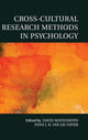 Book cover of: Cross-Cultural Research Methods in Psychology. By: David Ricky Matsumoto
