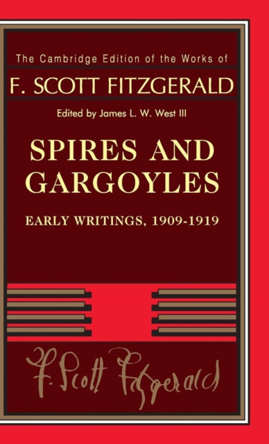 Book cover of: Spires and Gargoyles. By: F. Scott Fitzgerald