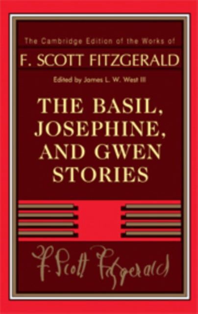Book cover of: Basil, Josephine, and Gwen Stories. By: F. Scott Fitzgerald