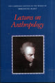 Book cover of: Lectures on Anthropology. By: Allen W. Wood